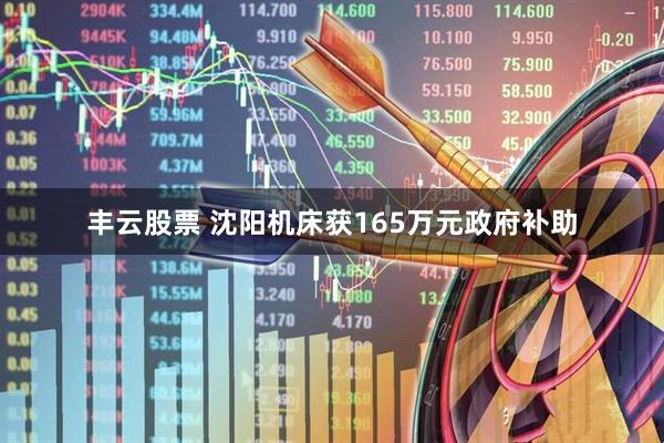 丰云股票 沈阳机床获165万元政府补助